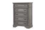 Grace Queen 5 Pc Bedroom Set in Gray