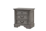 Grace Queen 5 Pc Bedroom Set in Gray