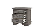Grace Queen 5 Pc Bedroom Set in Gray