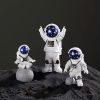 4pcs Small Creative Astronaut Ornaments; Desktop Ornaments; TV Cabinet Ornaments